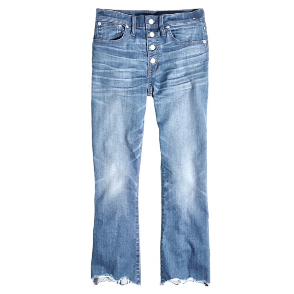 Madewell Cali Demi-Boot Jeans 27 Button Fly
